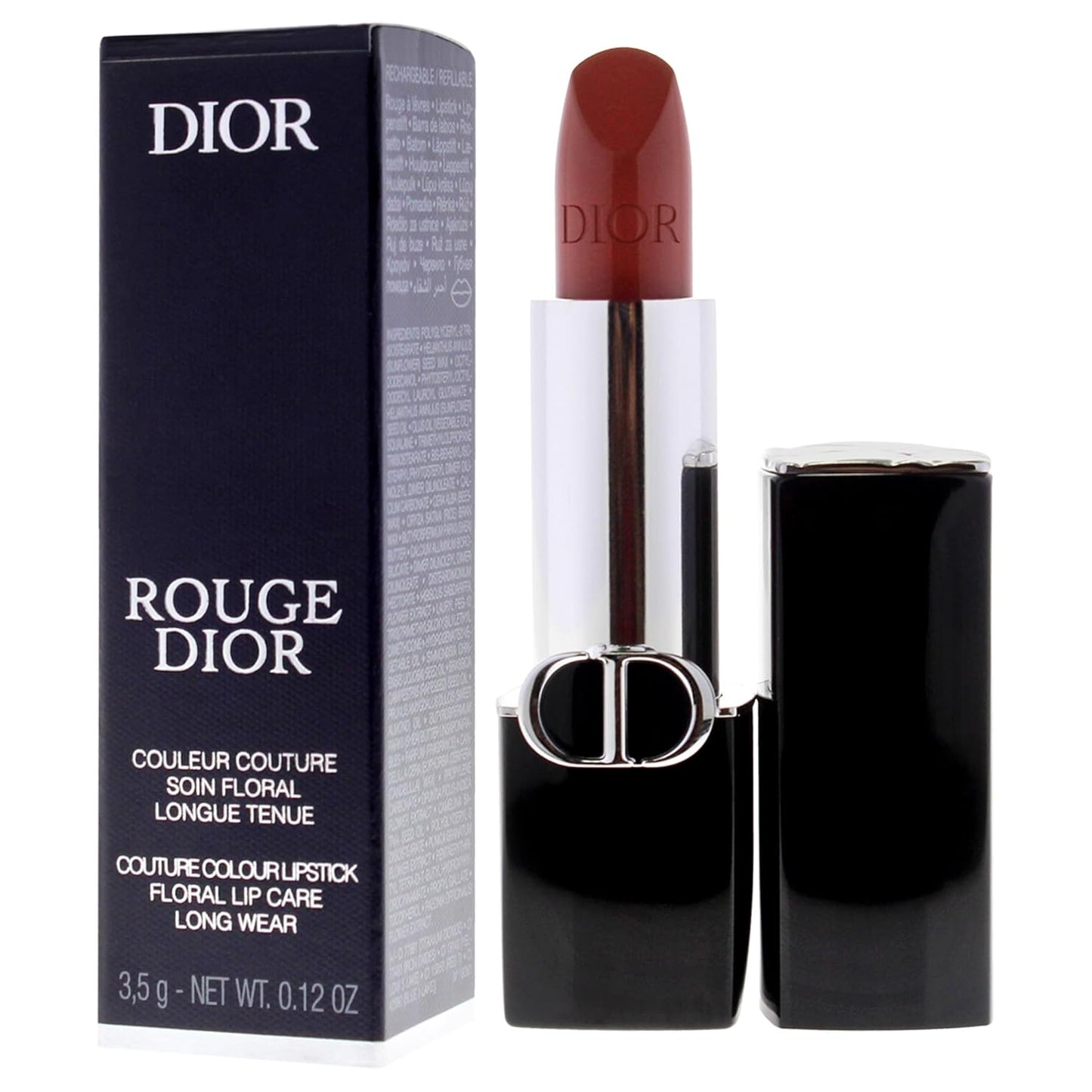 Rouge Couture Satin Lipstick - 434 Promenade for Women - 0.12 Oz Lipstick (Refillable)