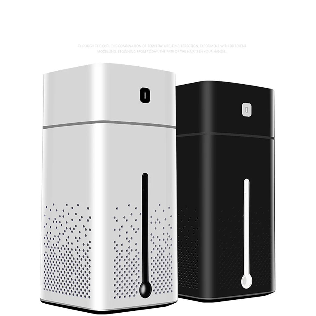 1L Cool Mist Humidifier for Bedroom Large Room Living Room Large Capacity Humidifier with Sterilize and Essential Oil Diffuser Aroma Oil Diffuser White Clearance